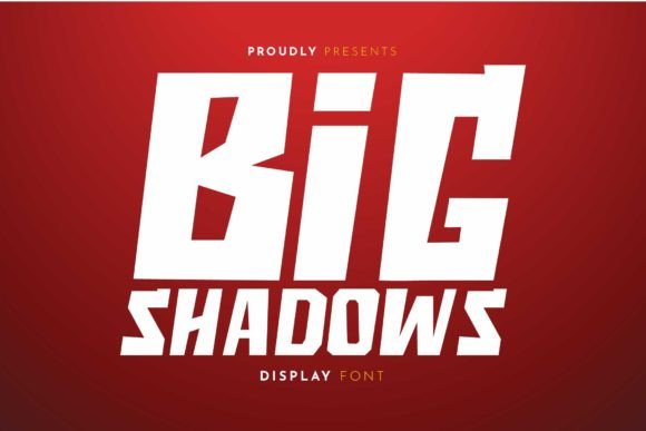 Big Shadows: A Bold Display Font That Demands Attention