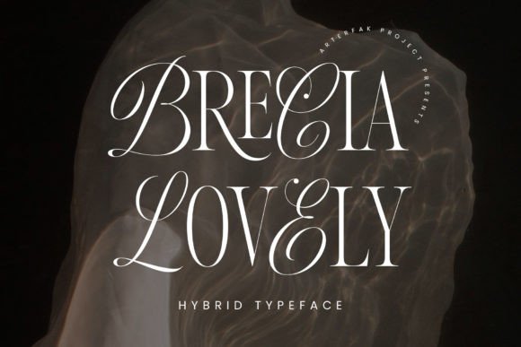 Brecia Lovely: A Luxurious Display Font for Editorial Design