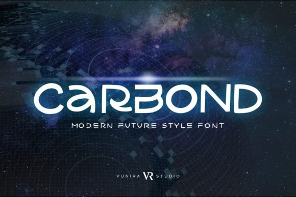 Carbond: A Futuristic Display Font for Modern Editorial Design