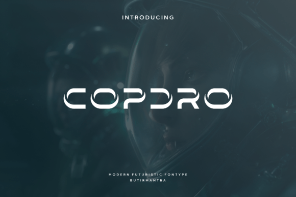 Copdro Display Font for Elegant Craft Projects