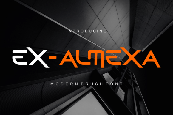 Ex Almexa Display Font for Bold Branding