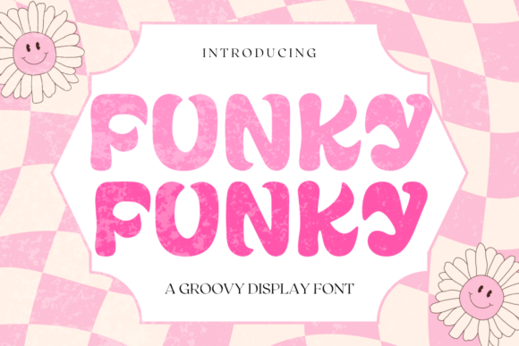 Funky: A Vintage-Style Display Font for Editorial Design