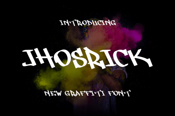 Jhosrick Font: Bold Graffiti Display for High-Impact Campaigns