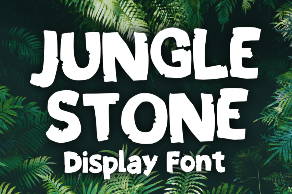 Jungle Stone Display Font for Playful, Professional Branding