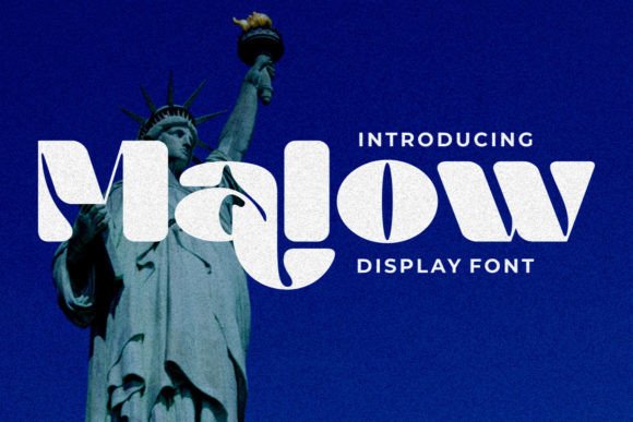 Malow: Elegant Display Font for Modern Branding