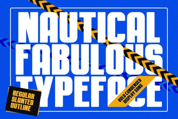 Nautical Fabulous Font for Modern Branding & Striking Headlines