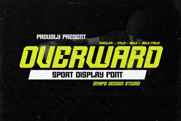 Overward Display Font for Bold Digital Branding