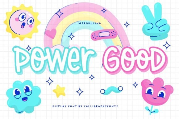 Power Good: A Playful Handwritten Font for Joyful Branding