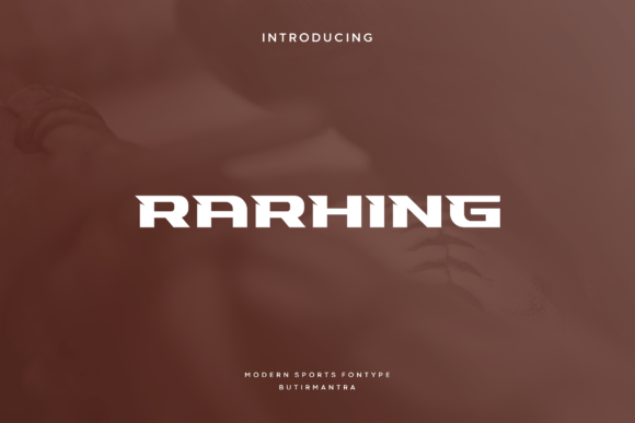 Rarhing: A Modern Display Font for Scroll-Stopping Brand Content