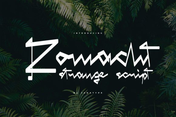 Romacht: A Quirky Handwritten Display Font for Standout Branding