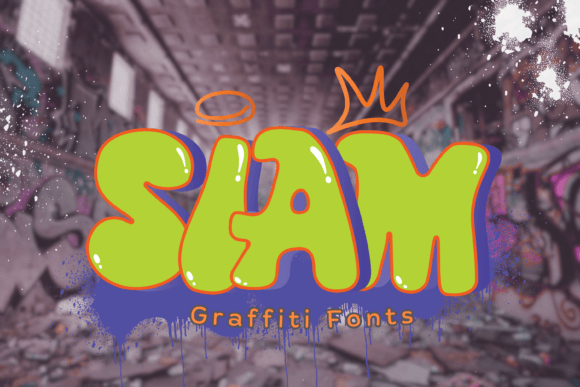 Siam Graffiti Font for Bold Brand Identity Projects
