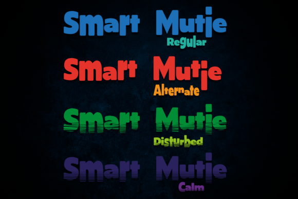 Smart Mutie Font: A Playful Display Typeface for Bold Brand Moments