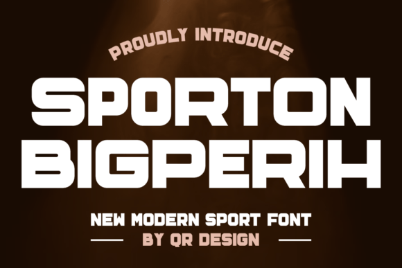 Sporton Bigperih Display Font for Bold Digital Branding