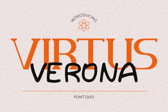 Virtus Verona: A Display Font for Elegant Editorial Moments