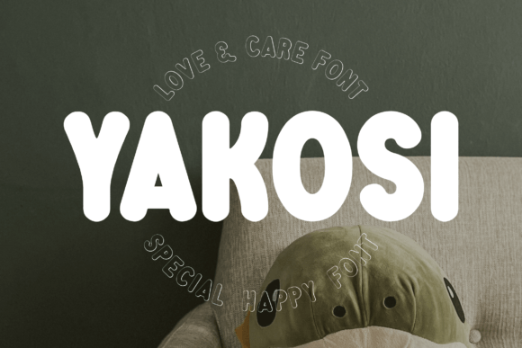 Yakosi: A Cheerful Display Font for Thoughtful Editorial Design